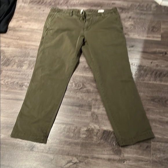 Men's Olive Green Pants - Picture 1 of 2